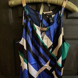 Silk stretch halter